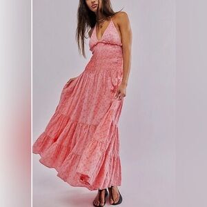 NWOT Free People, Pintuck Paradise Maxi Dress, XL